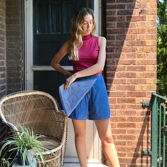 Vintage Sonoma Jean Skort - Picture 2 of 8